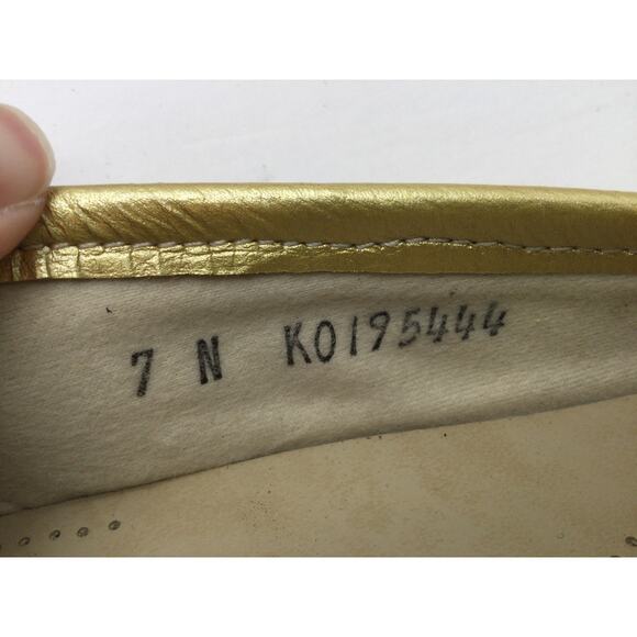 SAS Metro Loafer Gold 7N Womens Comfort Shoes New - Picture 10 of 10